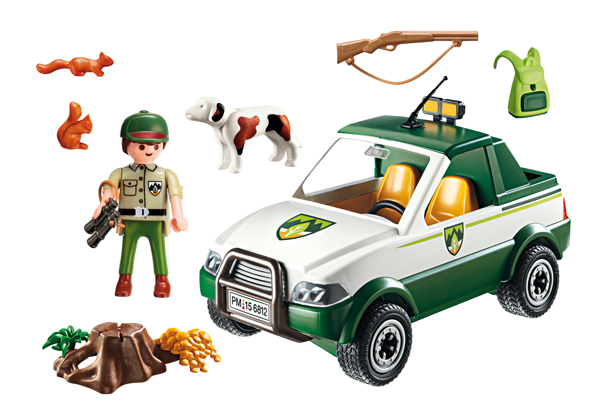 Garde forestier avec pickup 6812